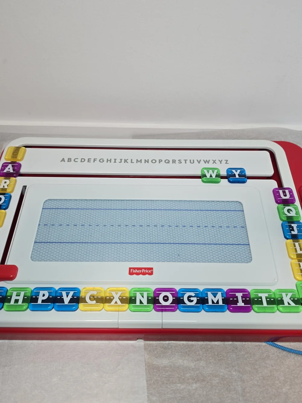 Fisher-Price Think & Learn Alpha SlideWriter Preschool Magnetic Drawing Tablet